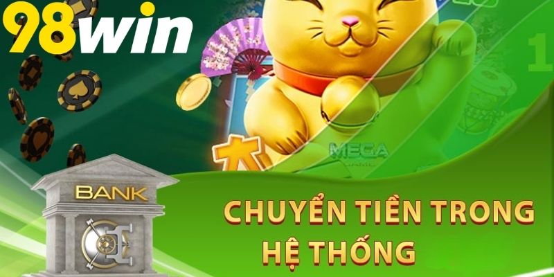 Người chơi có thể rút tiền 98WIN qua ngân hàng nội địa